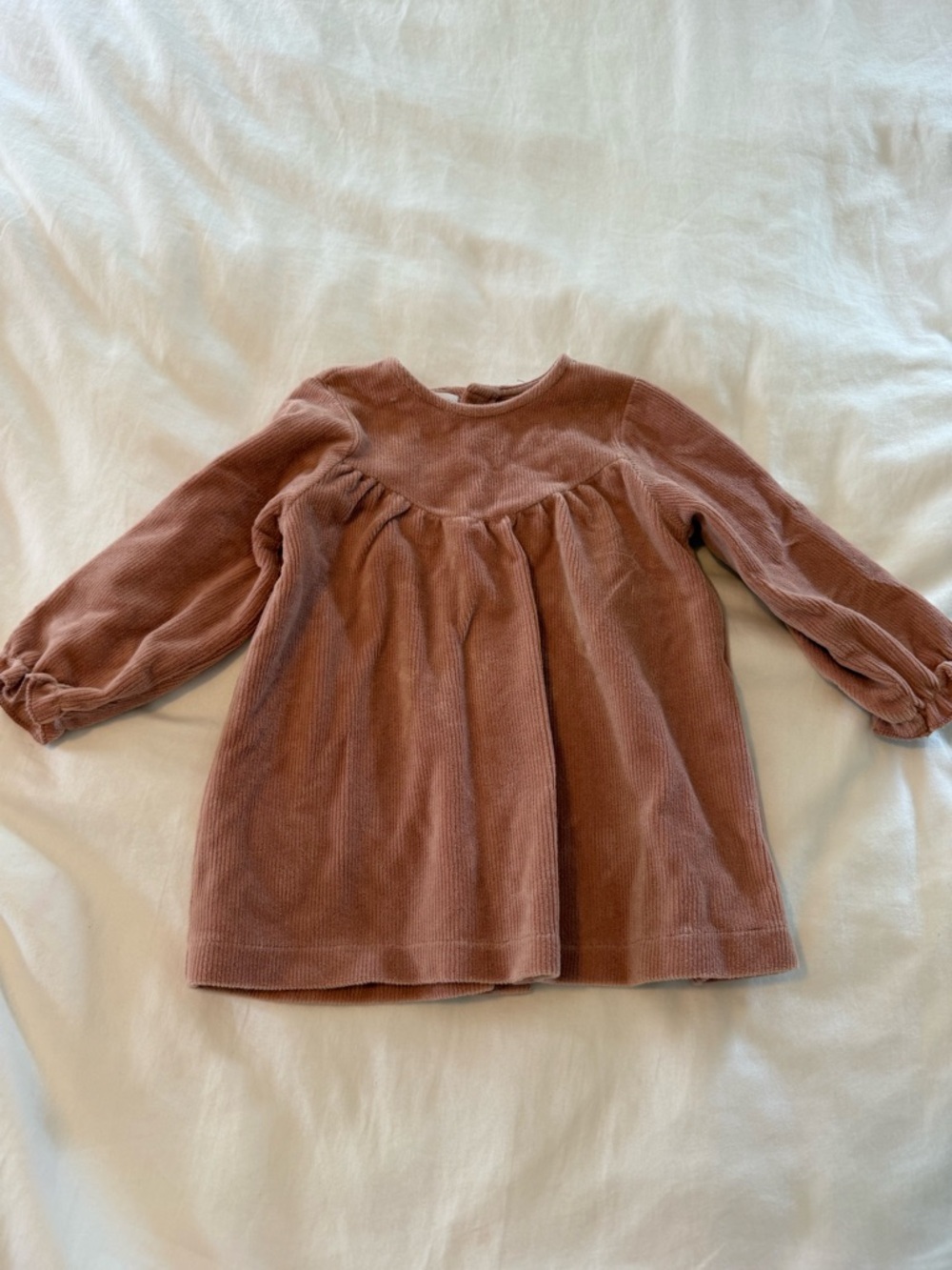 Zara Baby Girl Long Sleeve Dress- size 6-9 months